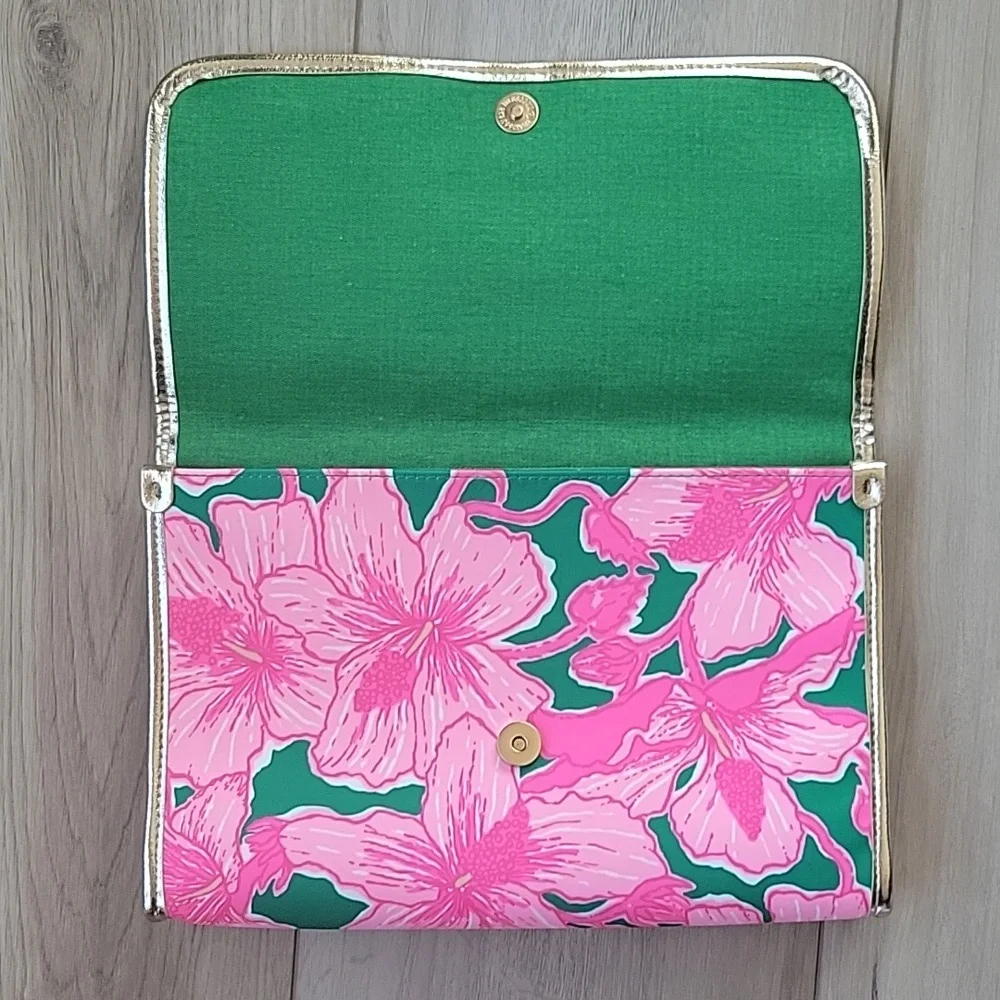 Lilly Pulitzer Oversized Clutch Purse